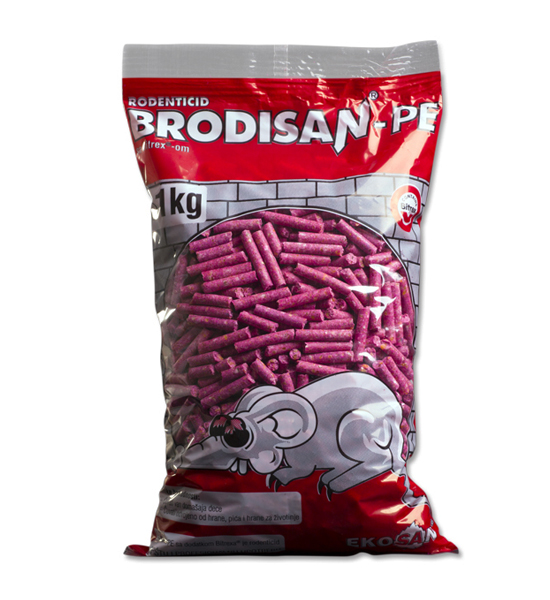 brodisan PE pelete 100g sa Bitrexom