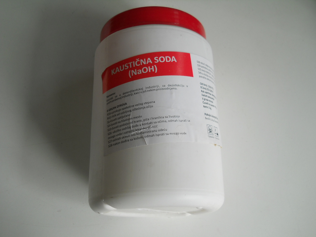 Kaustična MASNA  soda 1/1