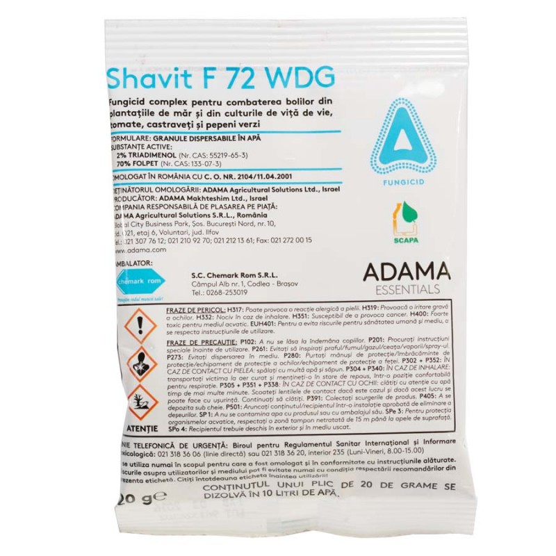 Shavit F 72 WDG 20g